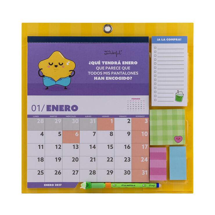 Calendari Mr. Wonderful Parets Imant Viral Catal&agrave; 2027