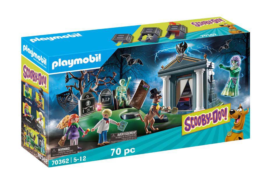 Playmobil Scooby Doo cementerio 70362