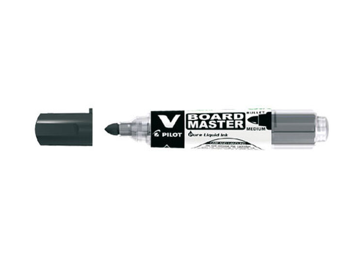 Rotuladores pizarra Pilot Board Master negro 10u