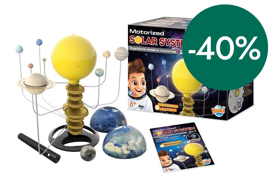 Maqueta del Sistema Solar M&oacute;vil