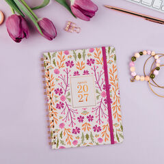 Agenda Finocam You Semana Vista Horizontal 2027 Castellano Hojas