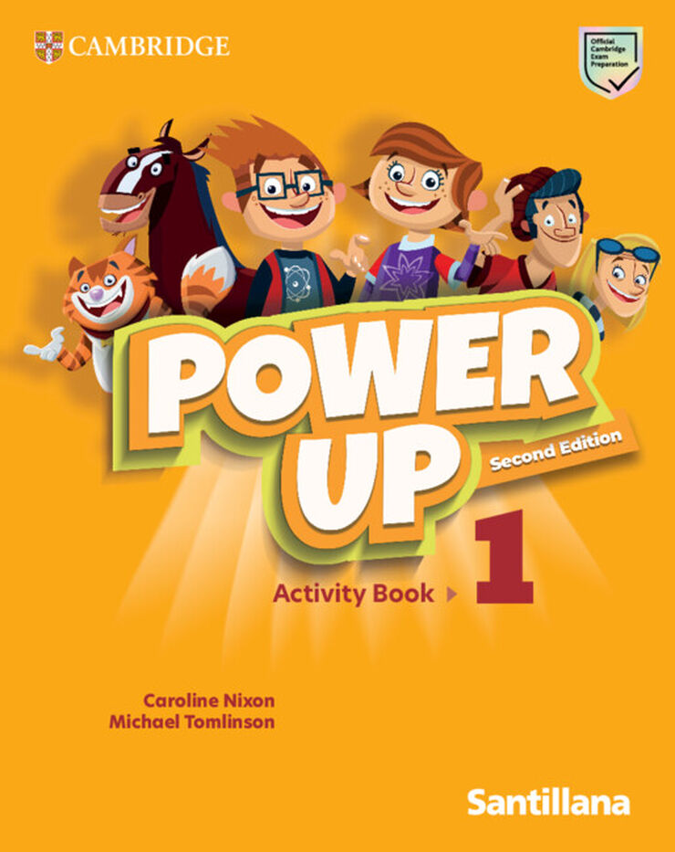 Power Up Level 1 Activity Book Santillana Cambridge Edition