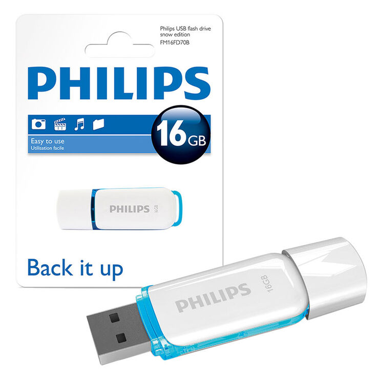 Memòria USB Philips Snow 2.0 16 GB