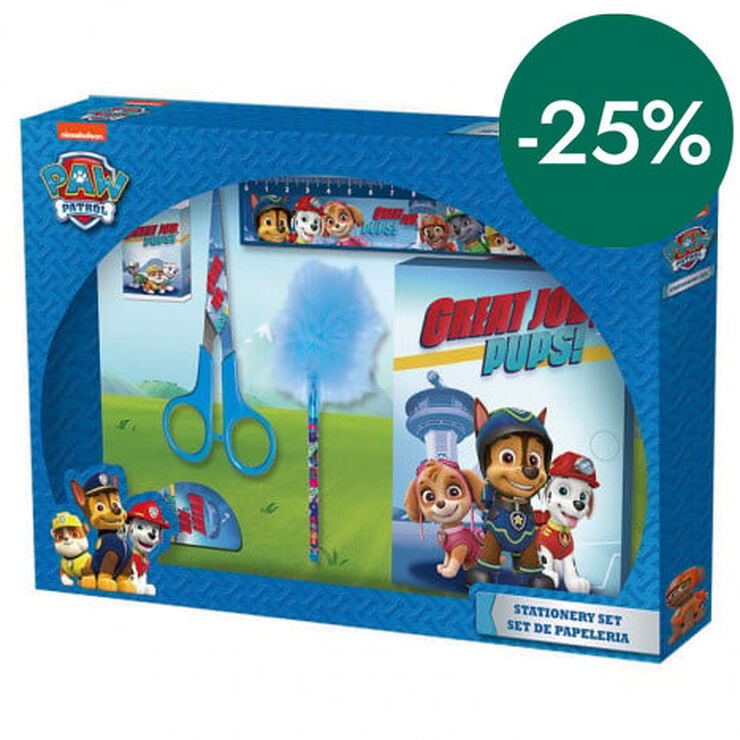 Set Papelería Patrulla Canina 6 piezas