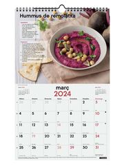 Calendari paret Finocam Esp.25X40 2024 Receptes cat
