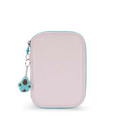 Plumier vacío Kipling 100 Pens Sea Pink Met