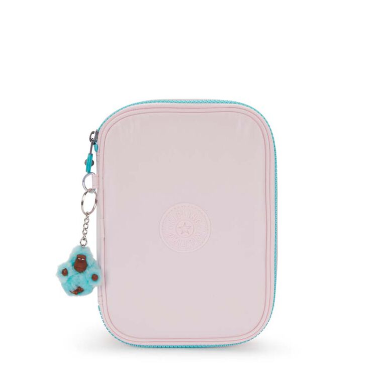 Plumier vacío Kipling 100 Pens Sea Pink Met