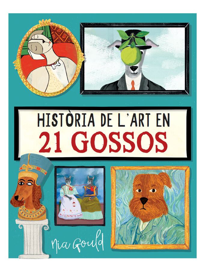 Hist&ograve;ria de l'art en 21 gossos
