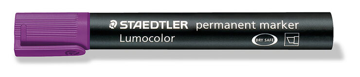 Retoladors permanent Lumocolor 350 violeta 10U