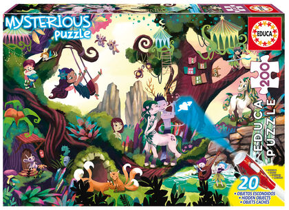 Puzzle Educa Mysterious Bosque Màgic 200 piezas Puzzle Educa Mysterious Bosque Màgic 200 piezas