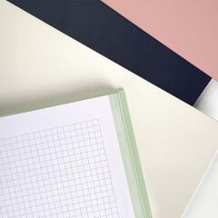 Notebook A5 80 hojas 5x5 Milan 430 1918 azul