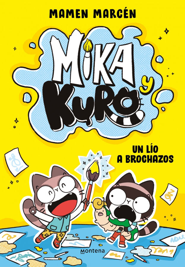 Mika y Kuro 1 - Un l&iacute;o a brochazos