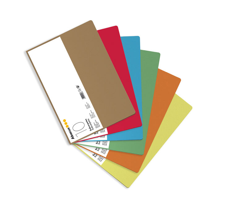 Subcarpeta Abacus A4 180g kraft 10u