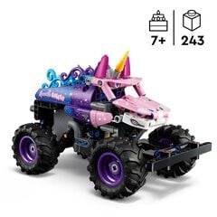 LEGO® Technic Monster Jam™ Sparkle Smash™ amb Motor de Càrrega Manual 42220