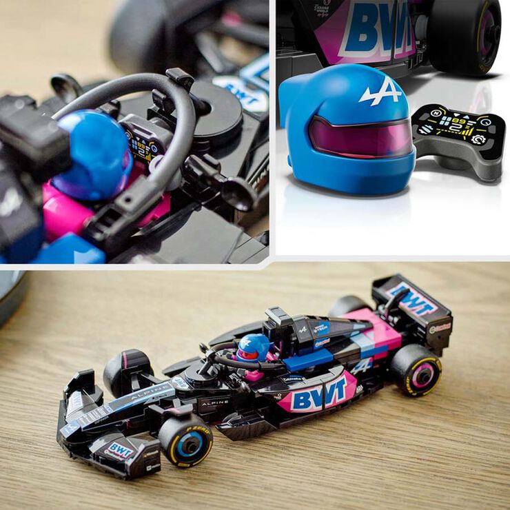 LEGO® Speed Champions Coche de Carreras BWT Alpine F1® Team A524 77248