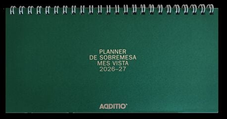 Planificador Mesa Additio Mensual 2026-2027 Castellano