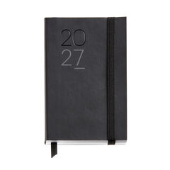 Agenda Miquelrius Passport Setmana Vista Multiling&uuml;e 2027 Luxor Negre