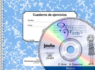 Pentagrama Esc. 3 - Cd + Cuaderno de Eje 9788480208116