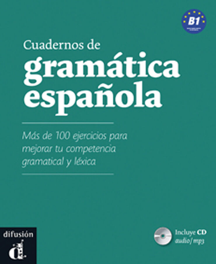 Cuadernos Gram&aacute;tica B1 +Cdmp3