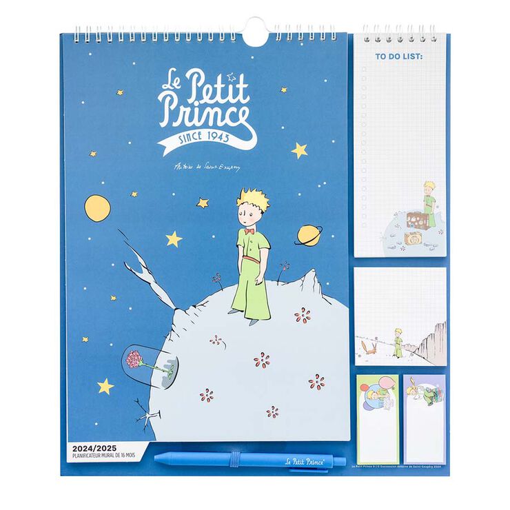 Planificador mes/vista 16meses mult 24-25 El Principito