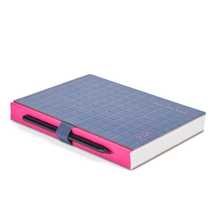 Agenda Miquelrius Plus 15x21 sem/vista mult 2026 Lineas azul marino