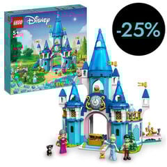 LEGO® Disney Princess Castillo de Cenicienta y el Príncipe 43206
