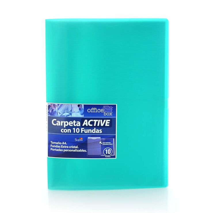 Carpeta 10 fundes A4 Office Box