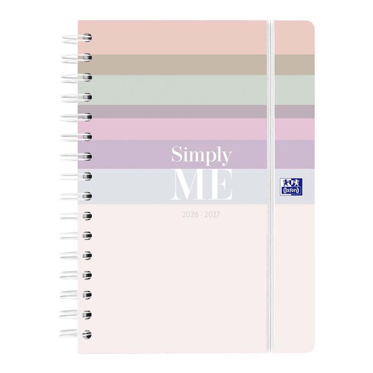 Agenda Escolar Oxford Cute A6 Semana/vista Castellano 2026-2027
