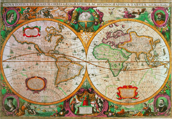 Puzle 1000 piezas Compackbox Old Map