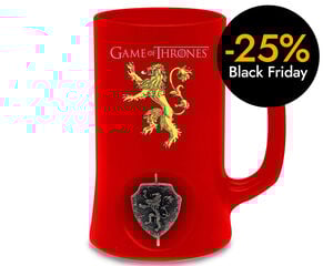 Lannister Logo Gerra Vermella 3D Got