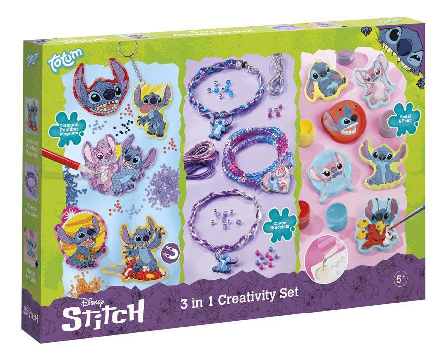 Set Creativo 3 en 1 Stitch