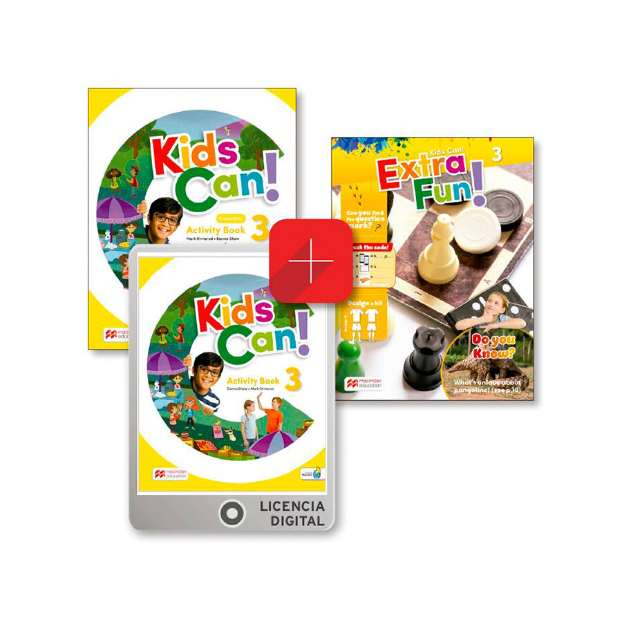 Kids Can! 3 Essential Activity & extrafun