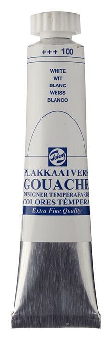 T&eacute;mpera Talens tubo 20ml blanco