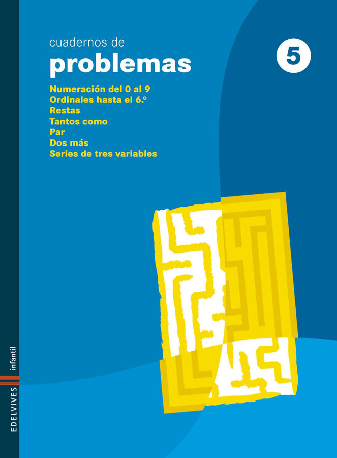 Cuadernos de problemas 5 (Infantil)