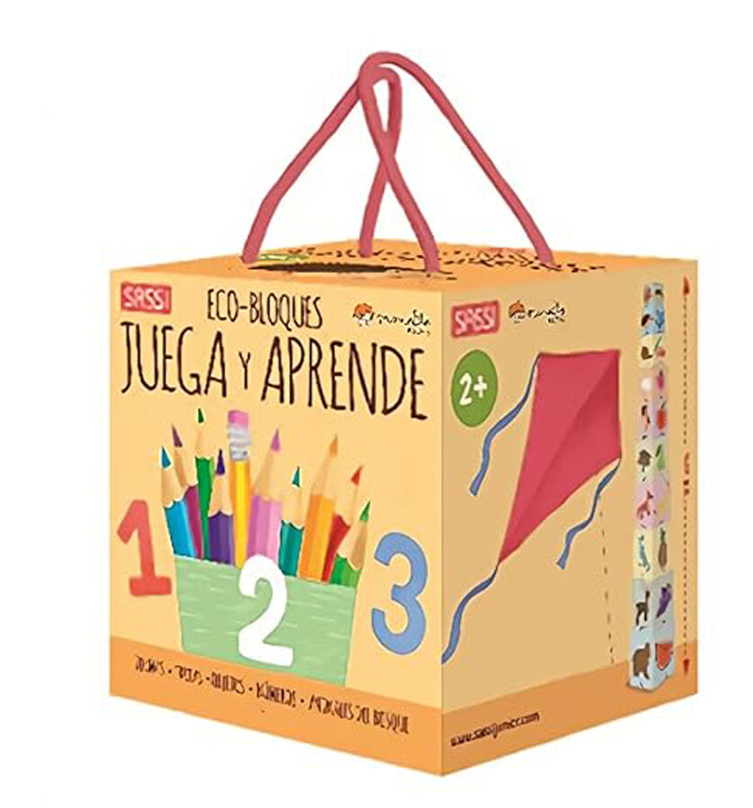 Juega Y Aprende. Eco Cubitos. Edic. ilustrado