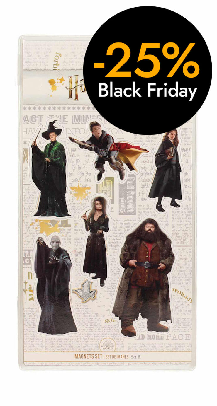 Imants Personatges Harry Potter - 6 unitats