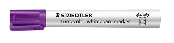 Rotulador pizarra blanca Staedtler Lumocolor 351 violeta 10u
