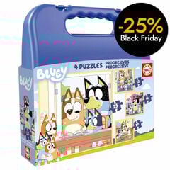 Puzle Progresivos 12-16-20-25 piezas Bluey