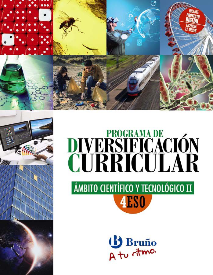 Diversificaci&oacute;n Curricular &Aacute;mbito Cient&iacute;fico Y Tecnol&oacute;gico 4 Eso A Tu Ritmo