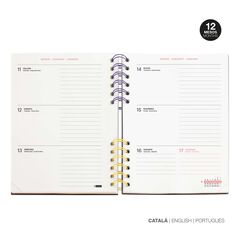 Agenda Escolar Miquel Rius Plus Wire-O set/vista catal&agrave; 2026-2027 Gris