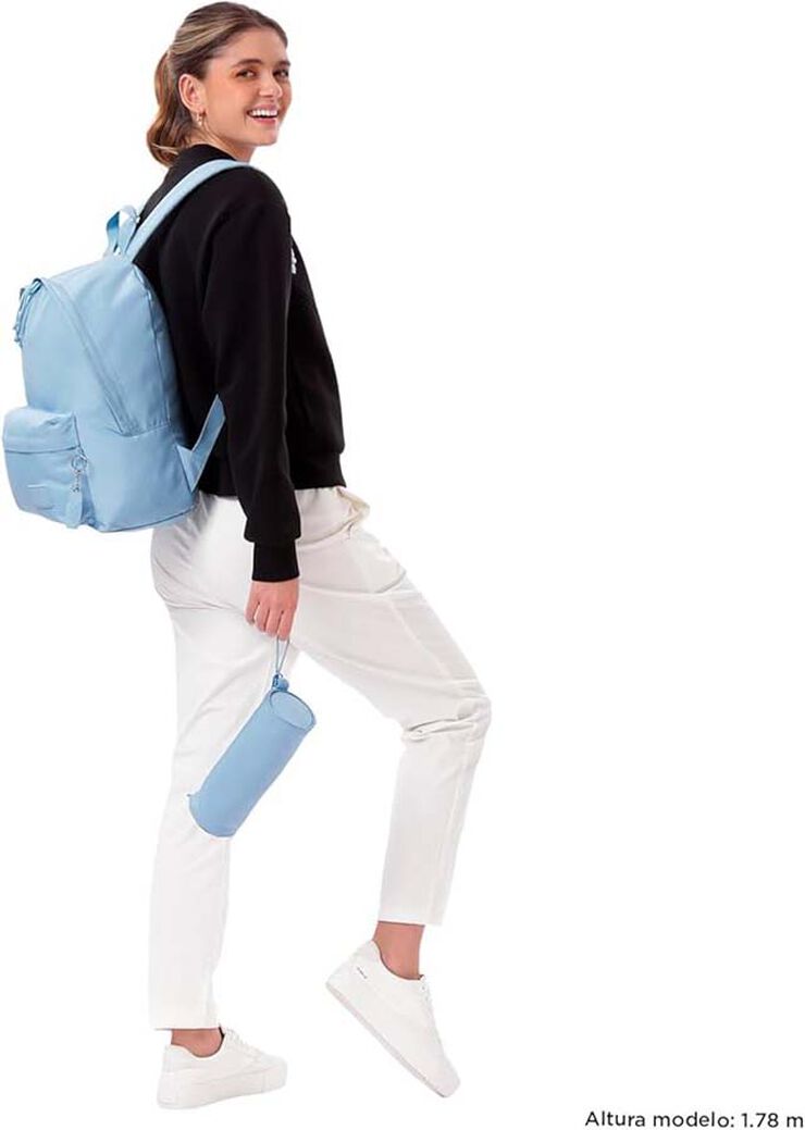 Pack Mochila + Estuche Totto Kalex azul