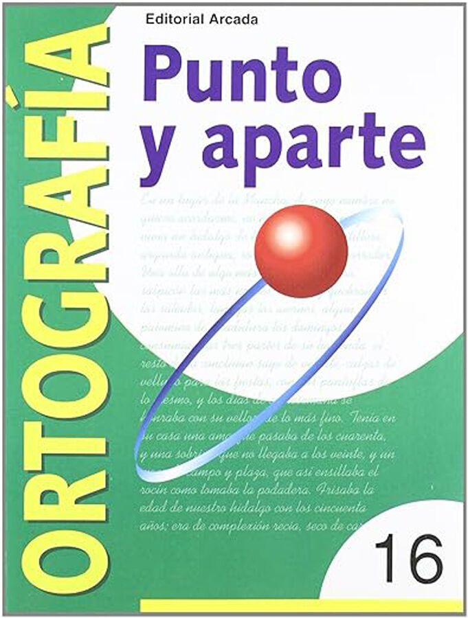Ortograf&iacute;a Punto Aparte 16 Roja