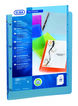 Carpeta cangur A4 llom 20 mm 4 anelles blava