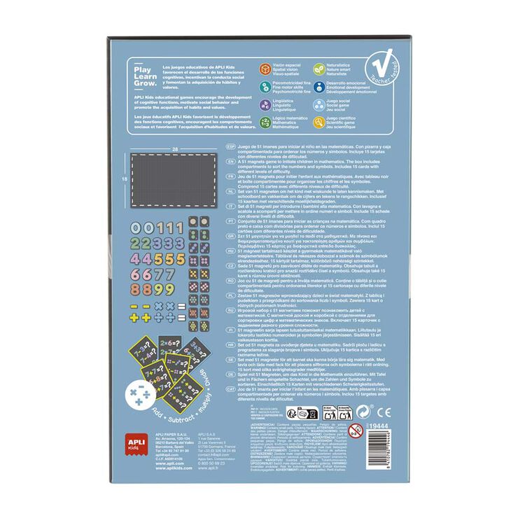 Magnets Imants de Nombres