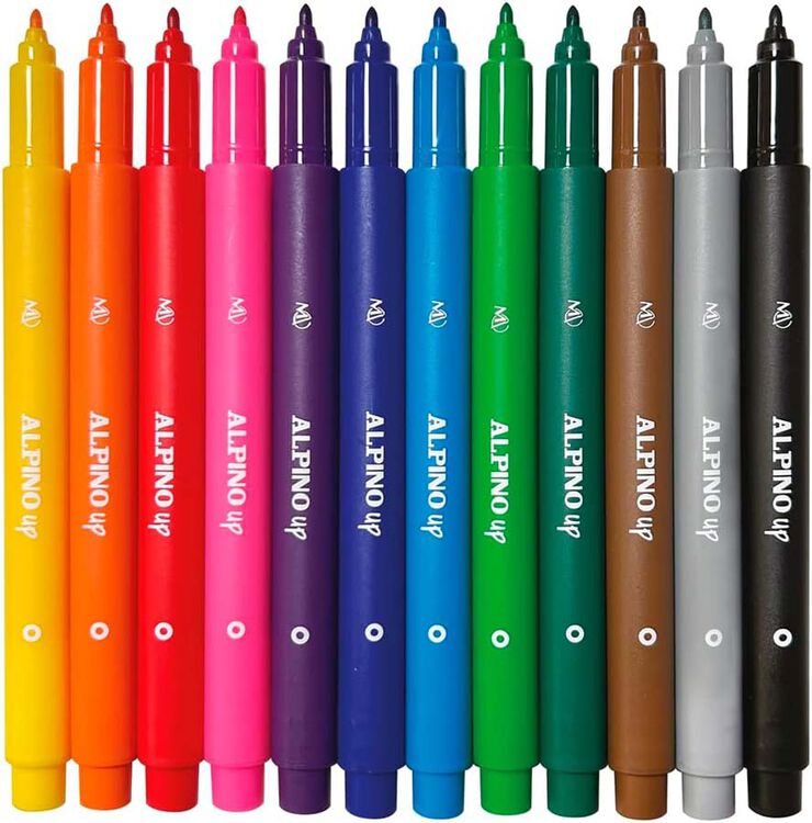 Retoladors Alpino Up 12 colors
