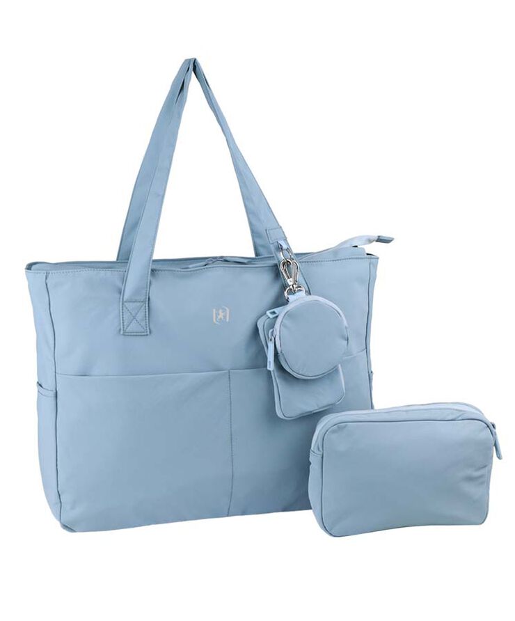 Tote Bag Endless Dusty Blau