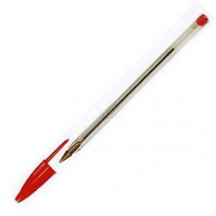 Bolígraf Bic Cristal Vermell
