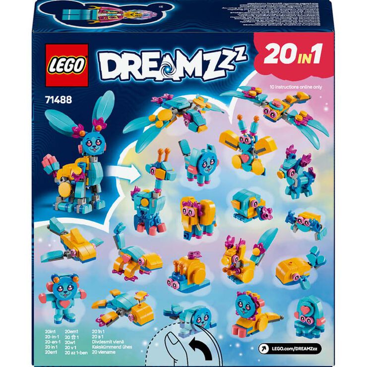 LEGO® DREAMZzz Aventuras de Bunchu: Animales Creativos 71488