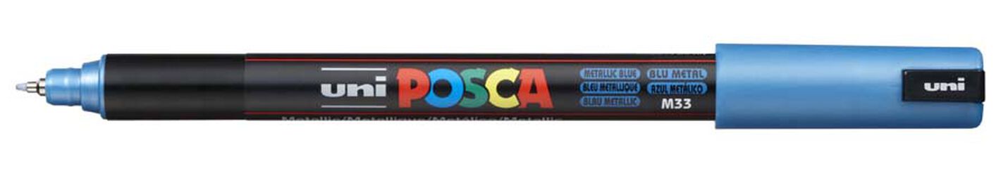 Retolador Posca PC-1MR blau metall