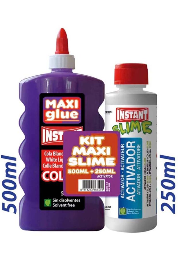 Kit Instant Color Slime Maxi violeta